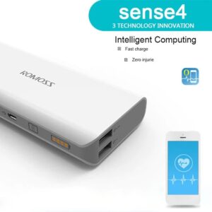 ROMOSS Sense 4 10400mAh External Battery Pack Power Bank For Mobile Phones
