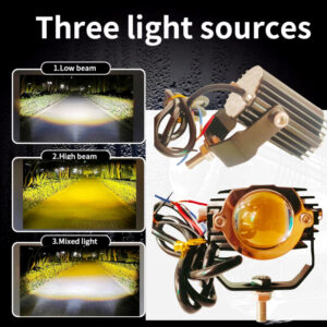 L19 Dual-Color LED Fog Durable Light Pakistan COD