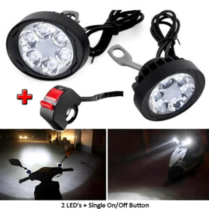 Universal Motorcycle LED Fog Lights Premium Quality Product Pakistan COD