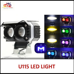 U115 RGB Dual-Color Driving Durable Light Pakistan COD