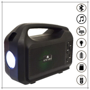 KTS Solar Portable Bluetooth Speaker — view 2