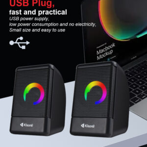 Kisonli L-8080 Portable USB Speakers — view 2