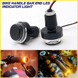 Dual-Color LED Motorcycle Handlebar Durable Signals Pakistan COD